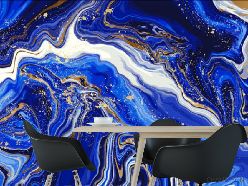 Фотошпалери синяя Абстракція - 1