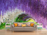 Фотообои Цветы на каркасе - 1