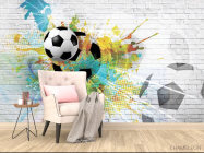 Фотообои Футбольный мяч - 4