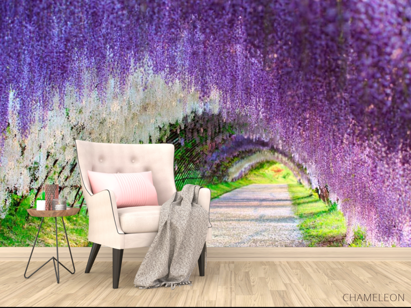 Фотообои Цветы на каркасе - 4