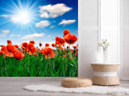 Фотообои Маки под палящим солнцем - 2