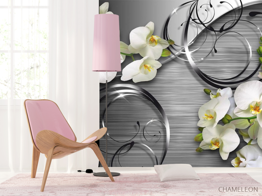 Фотошпалери Орхідеї 3д - 4