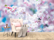 Фотообои Белые пушинки цветов - 4