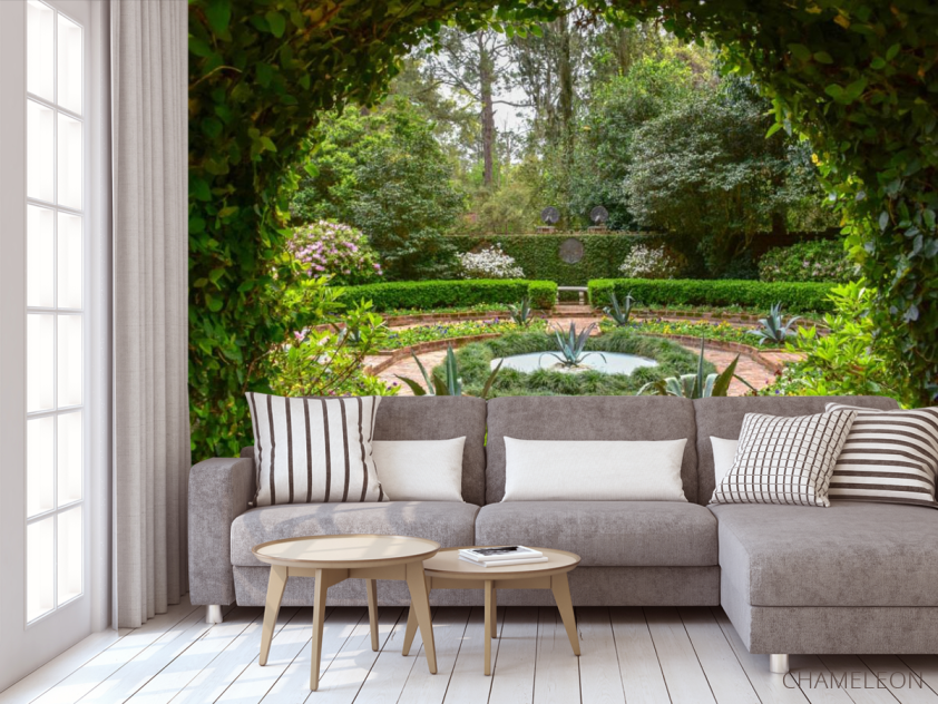 Фотообои Арка в саду - 3