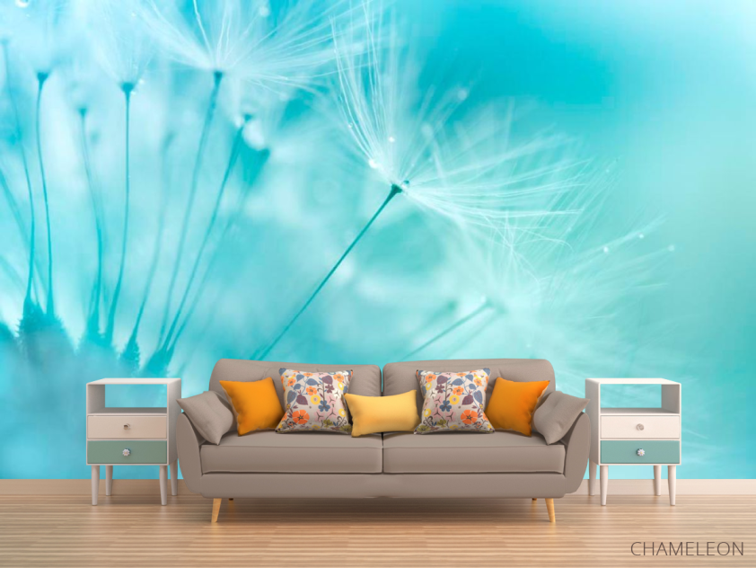 Фотообои Одуванчик в небе - 1