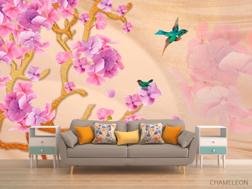 Фотообои Гортензии - 1