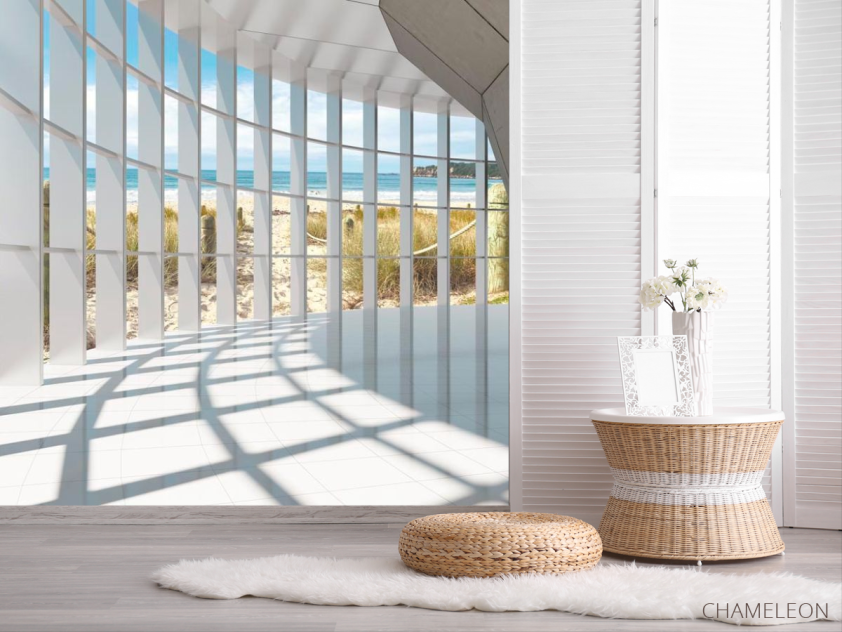 Фотошпалери Вікно стереоскопічне - 2