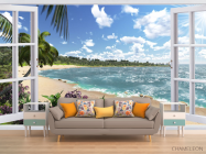 Фотообои Вид из окна на море - 1