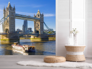 Фотошпалери пароплав у Лондонського мосту - 2