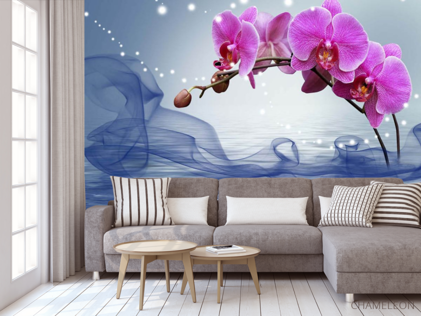 Фотообои 3д орхидея - 3