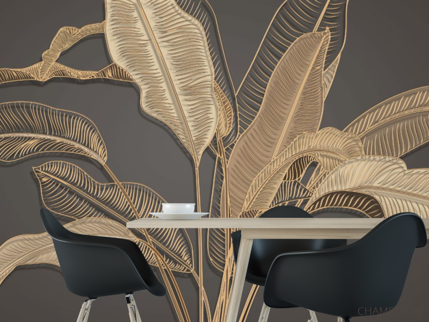 Фотошпалери золоте листя - 1