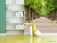 Фотошпалери Арка з листя - 3