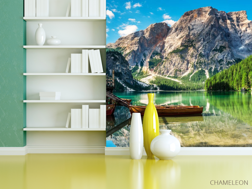 Фотошпалери Озеро в Альпах - 3