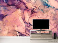 Фотообои fluid art фиолетовый - 2