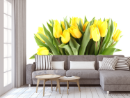 Фотообои желтые тюльпаны - 3