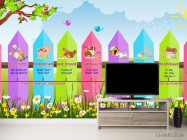 Фотообои Части речи - 2