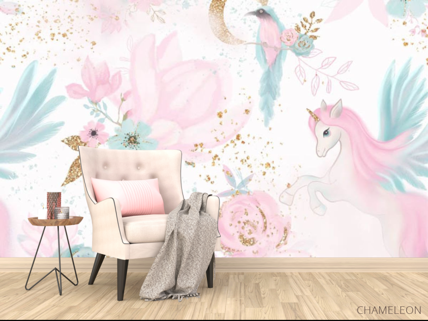 Фотообои Единороги патерн - 4