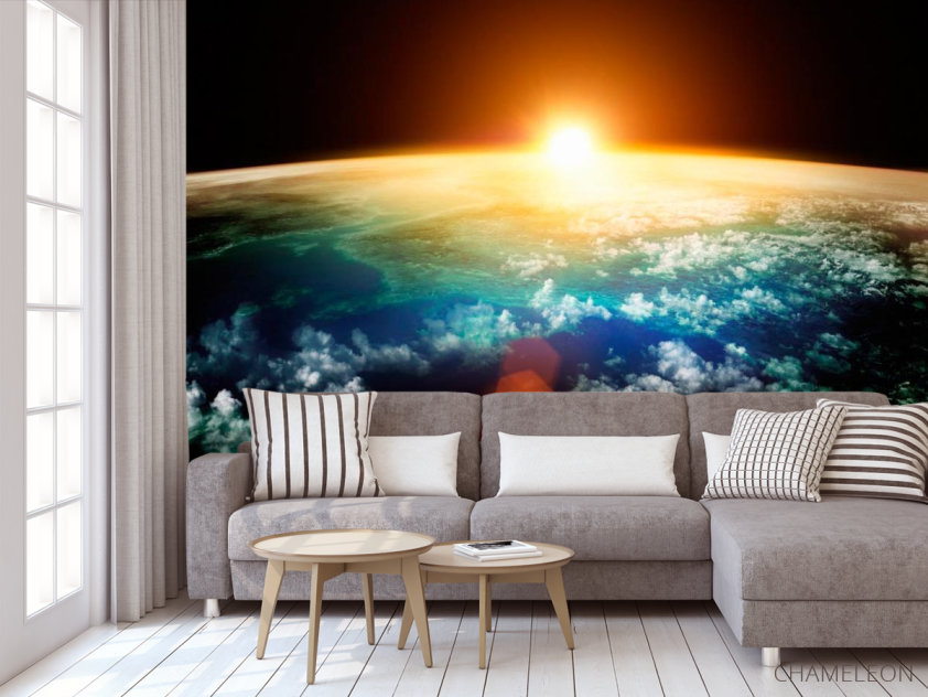 Фотообои Земля и солнце - 3