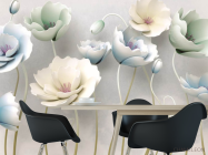 Фотошпалери 3D квіти - 1