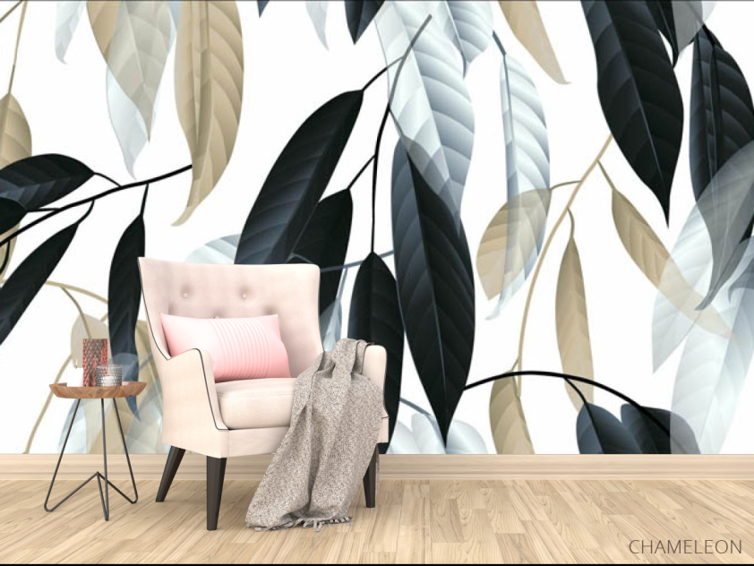 Фотообои Листья 3д - 4