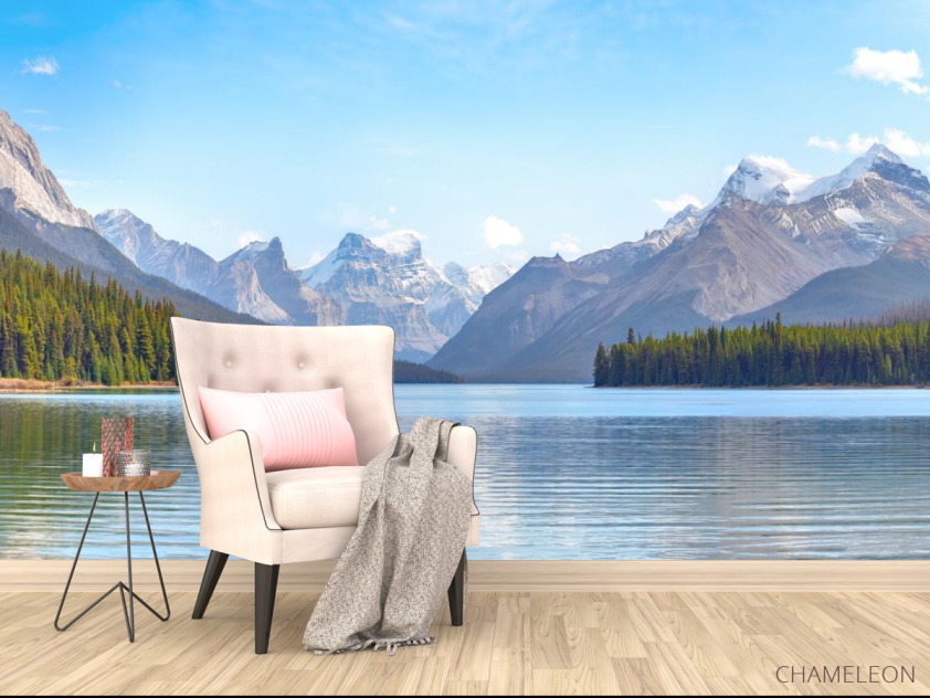 Фотообои озеро в горах - 4