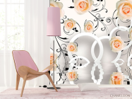 Фотошпалери 3д троянди - 4