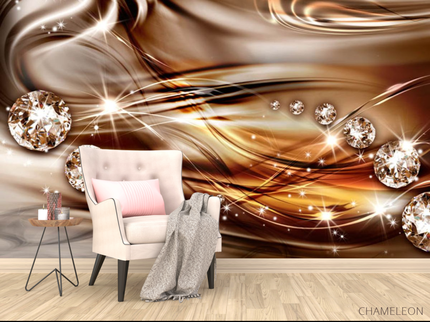 Фотообои Коричневая абстракция - 4