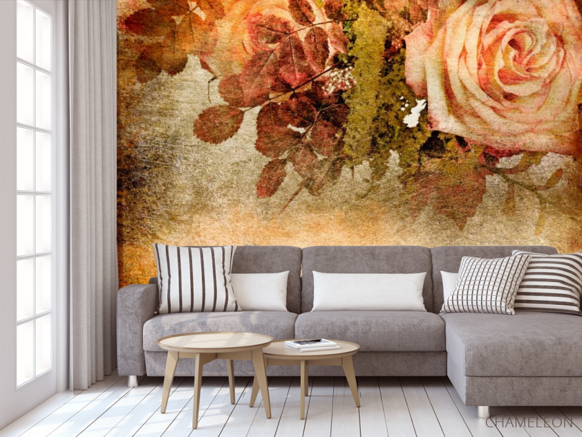 Фотообои Кремовый пион - 3