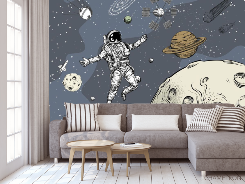 Фотообои ксмонавт - 3