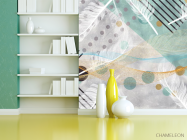 Фотошпалери візерунок в стилі Мемфіс - 3