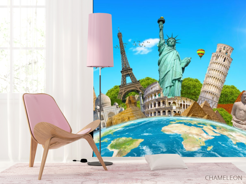 Фотошпалери для кабінету географії - 4