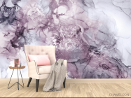 Фотообои Фиолетовый Fluid art - 4