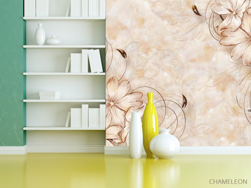 Фотошпалери Векторні квіти - 3