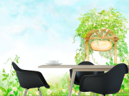 Фотошпалери Арка з квітами - 1