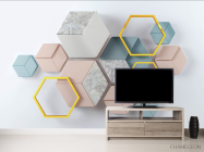 Фотообои 3д, геометрия - 2