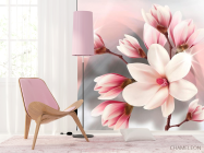 Фотошпалери 3d магнолія - 4