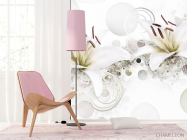 Фотошпалери 3Д квіти - 4