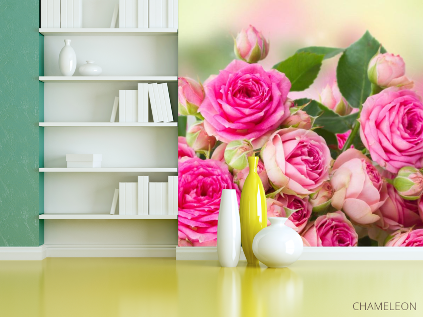 Фотошпалери чайна троянда - 3