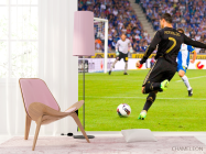 Фотошпалери Роналдо атакує ворота - 4