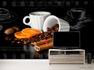 Фотообои в кухню Кофе - 2