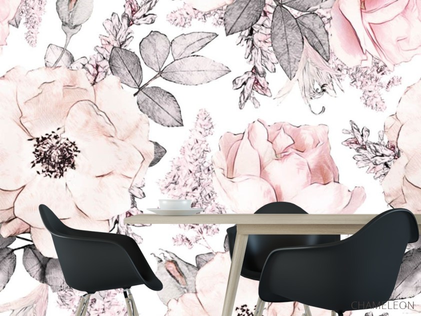 Фотошпалери Патерн з квітів - 1