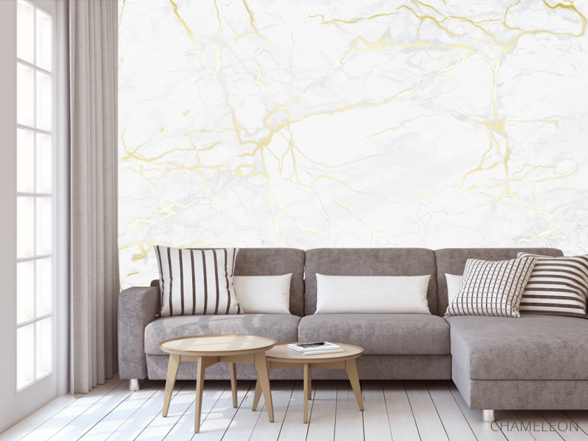 Фотообои Золотые разводы - 3