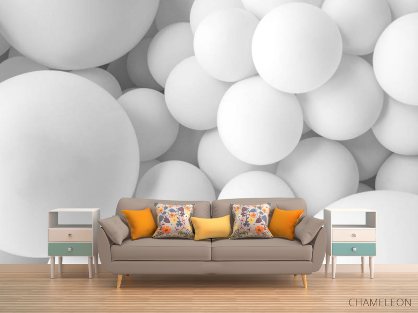 Фотообои 3д шары - 1