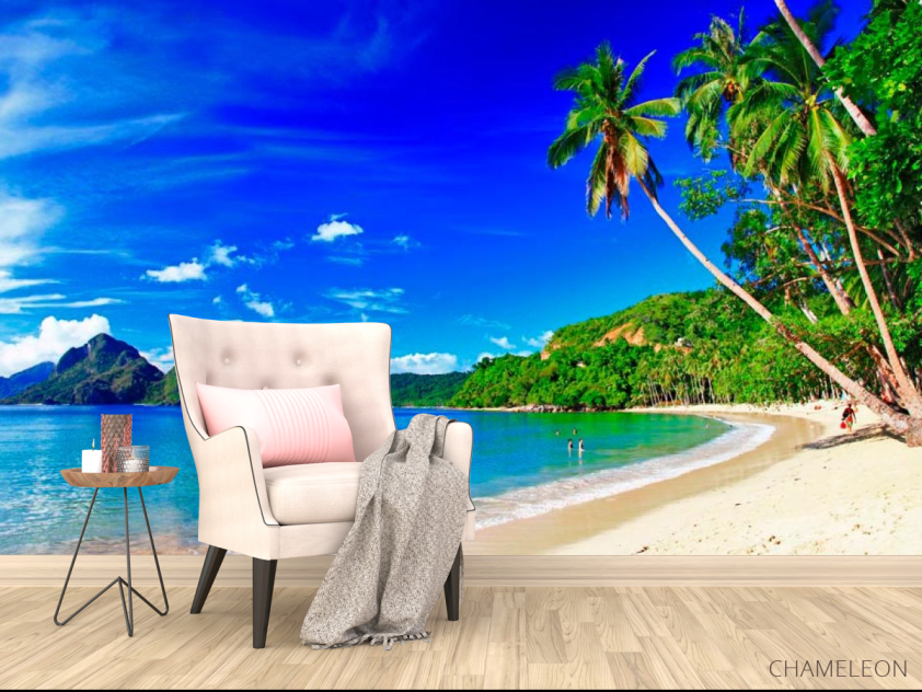 Фотообои Пляж и люди - 4