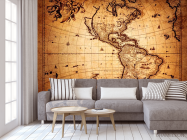 Фотообои Американская карта - 3