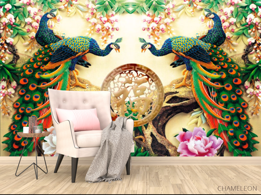 Фотообои Павлины - 4