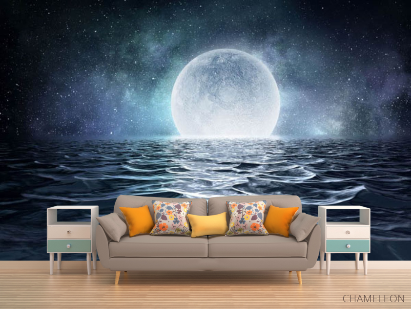 Фотообои Планета над водой - 1