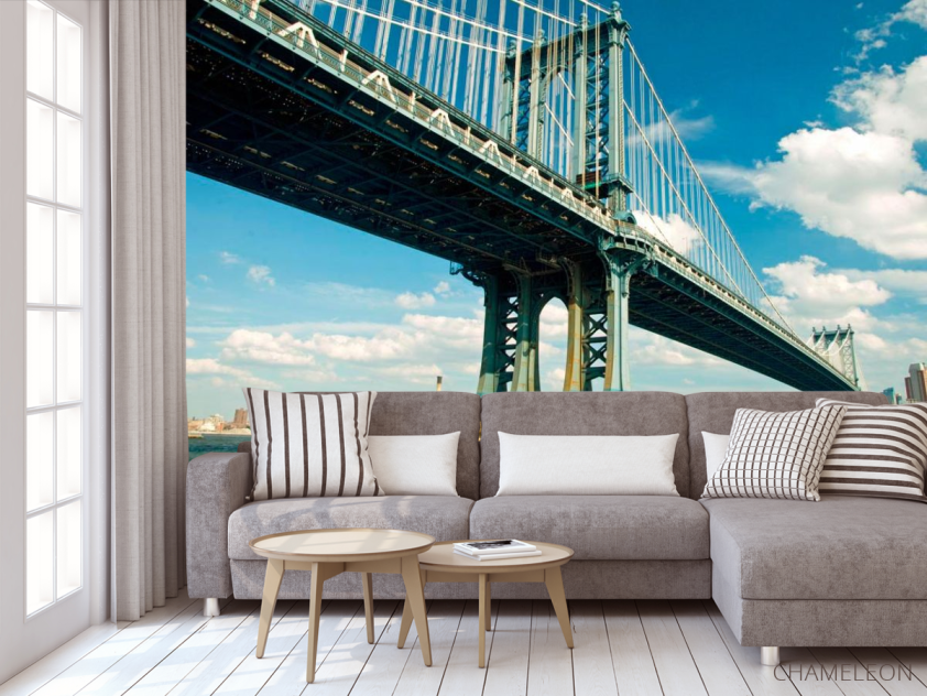 Фотообои Могучий мост в Нью Йорке - 3