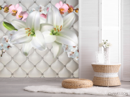 Фотошпалери Лілія на тканини - 2