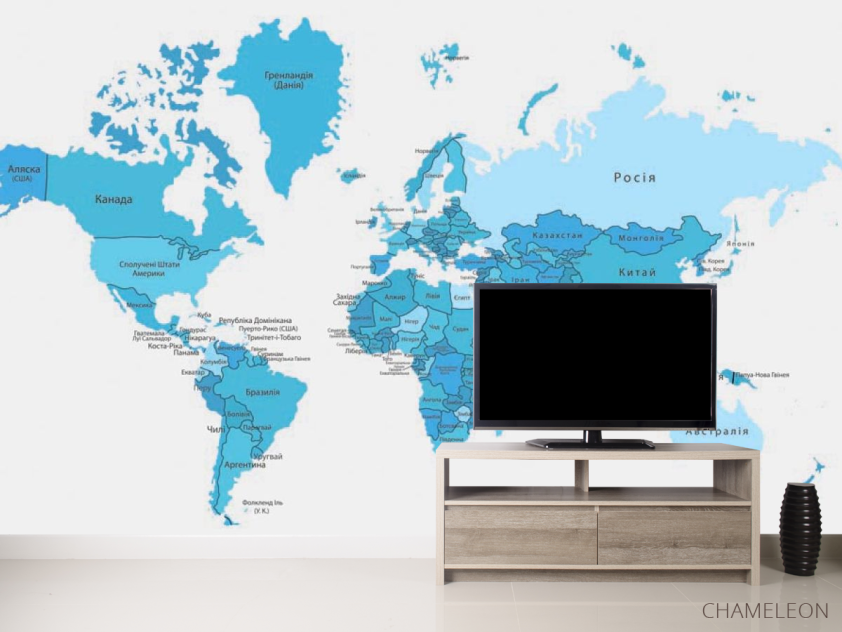 Фотообои Карта - 2